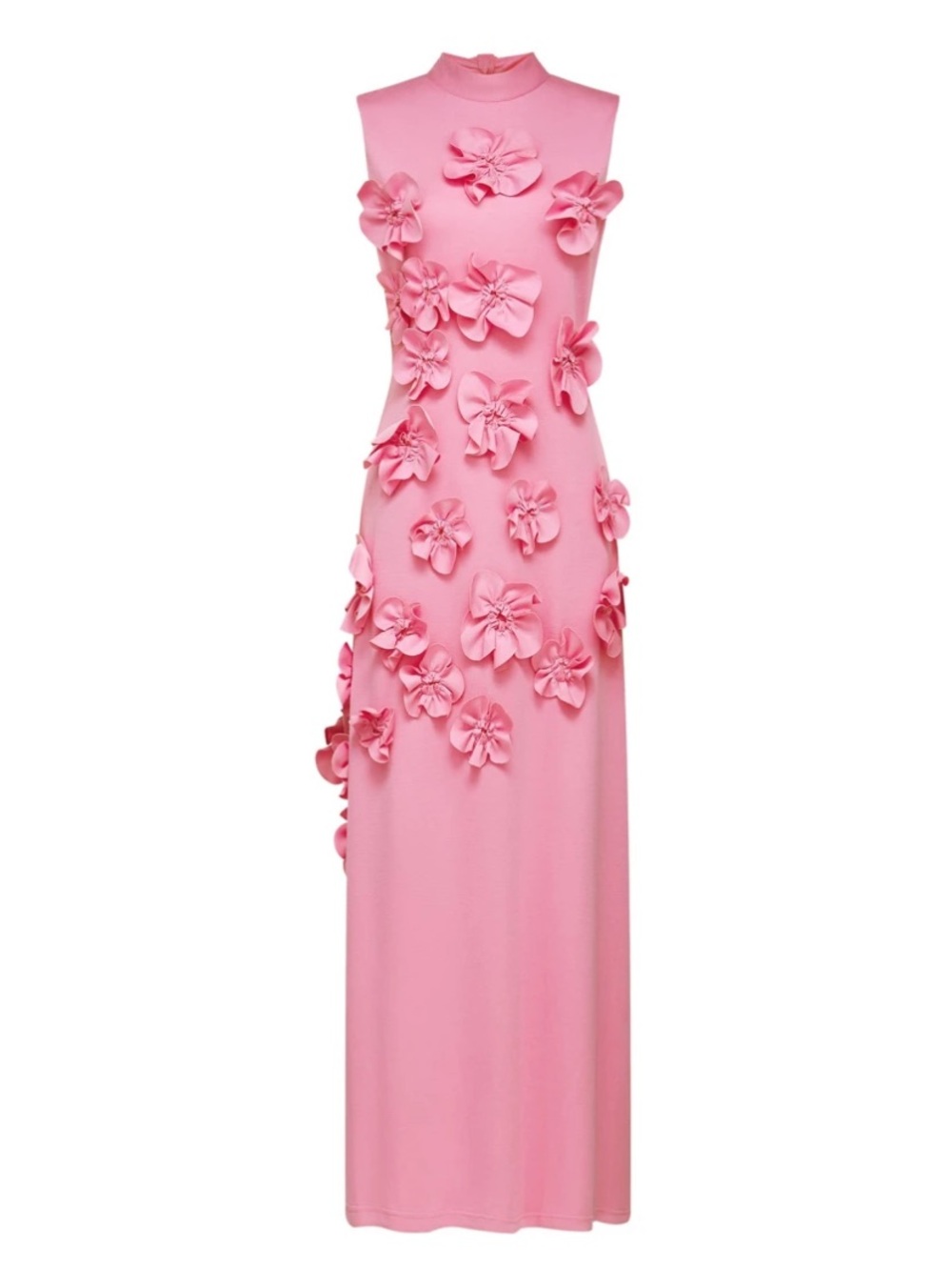 NWT Miss Rosier Magali Pink Sleeveless Maxi Dress
